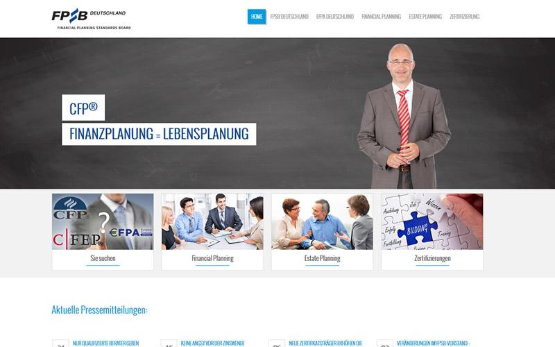 Finanz Webdesign