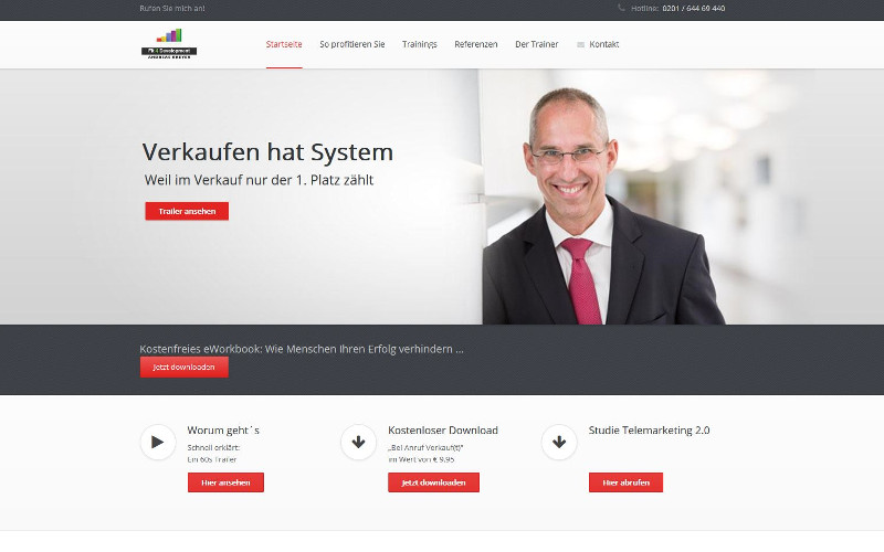 Telefonmarketing Webdesign