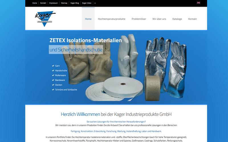 Industrie Webdesign