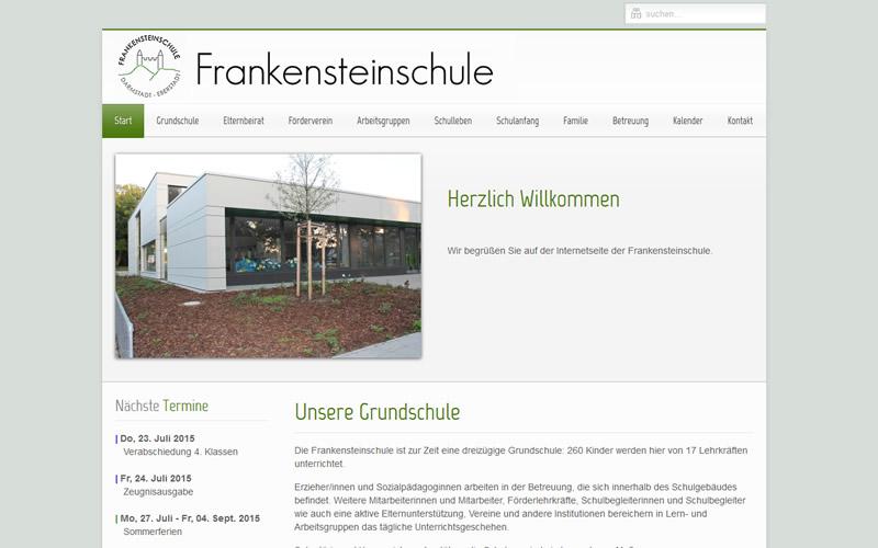 Schule Webdesign